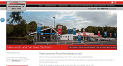 Desktop Screenshot of fredhenderson.com